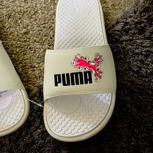 New Puma Slides with crystals